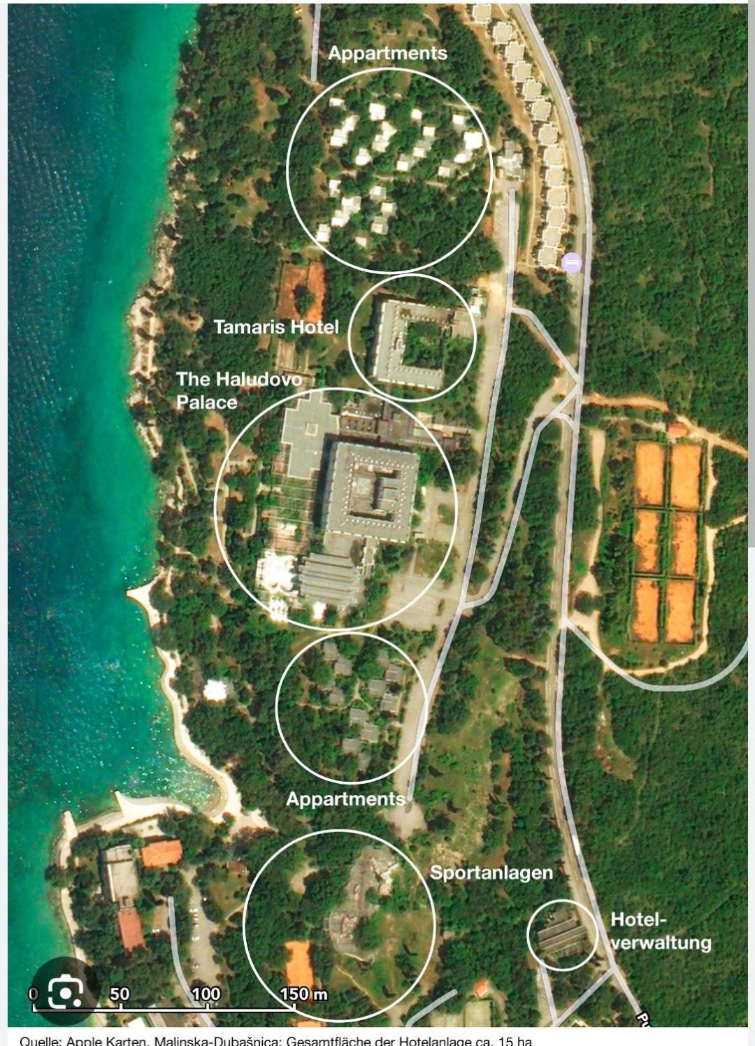 Haludovo Virtual Ruin Hotel Bungaloos Apartments And Camping, International Cooperation And Assistance For Rebirth Baracska エクステリア 写真